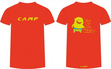 Футболка CAMP MALE ENERGY / LARGE RED